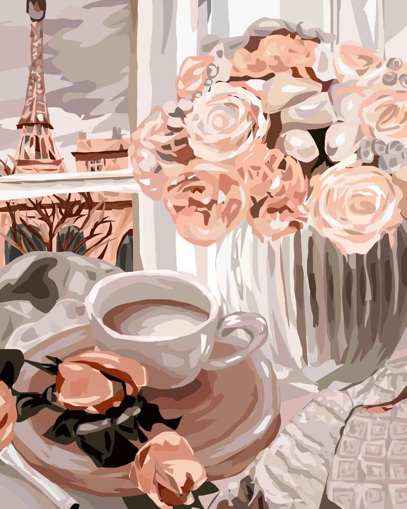 Whispering Blooms | Paint by Numbers - Paint by Numbers Kit
