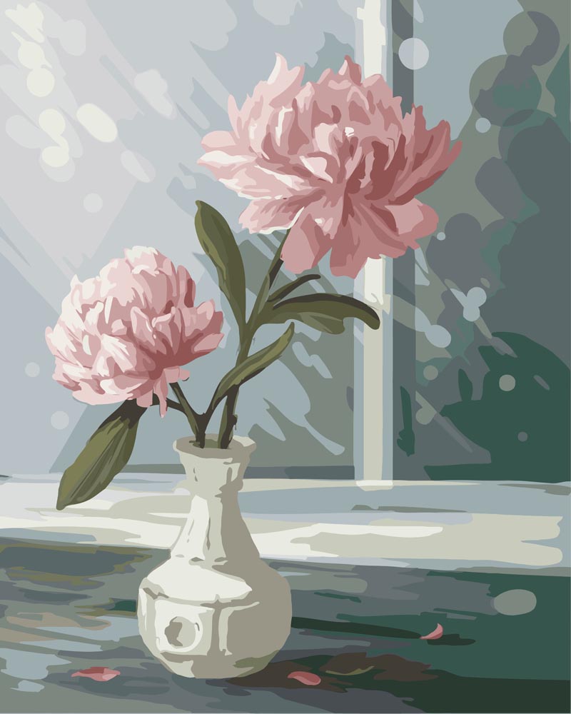 Glass Blossom | Paint by Numbers - Paint by Numbers Kit