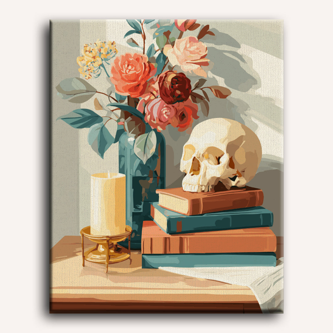 Vanitas Reflections | Paint by Number - Detail 2