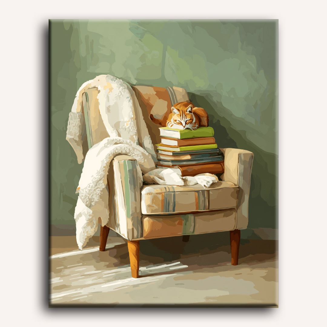 Cozy Armchair Sanctuary - Detail 2