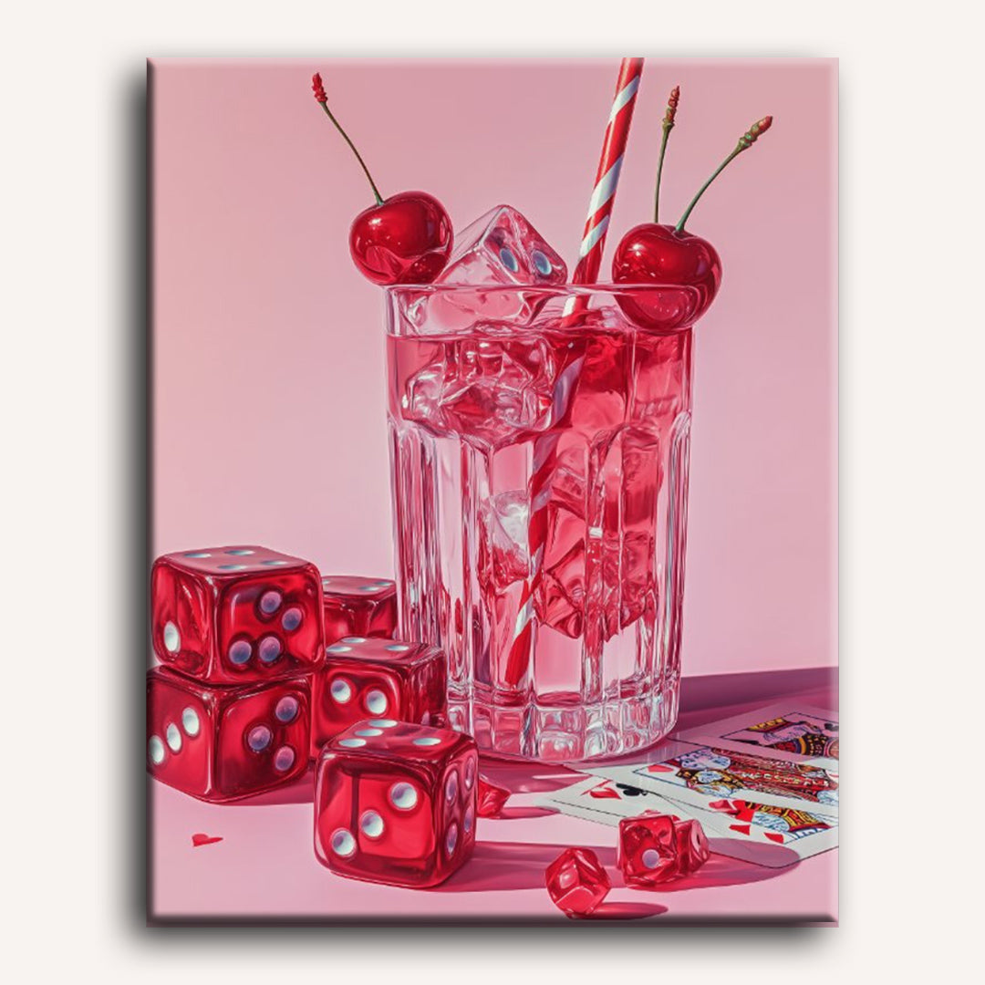 Cherry Pink Drink Delight - Detail 2