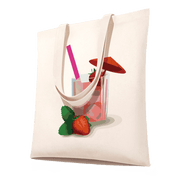 Strawberry Daiquiri Tote – Paint & Sip - Paint by Numbers Kit