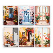 Colorful Doors of Joy Set - Paint by Numbers Kit