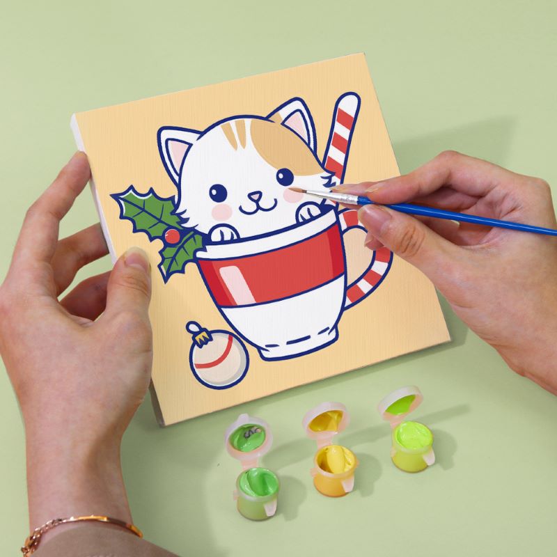 Holiday Cats in Joy - Detail 7