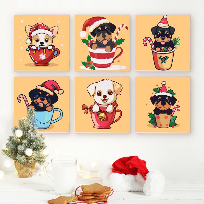 Festive Dog Companions - Detail 2