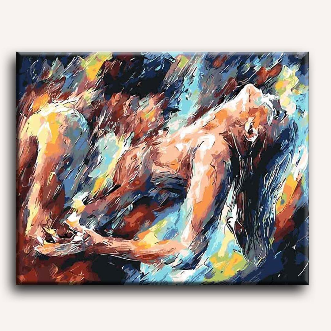 Lovers in Abstract Harmony - Detail 2