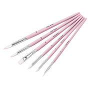Rose Quartz Pink Brush Set - Paint by Numbers Kit