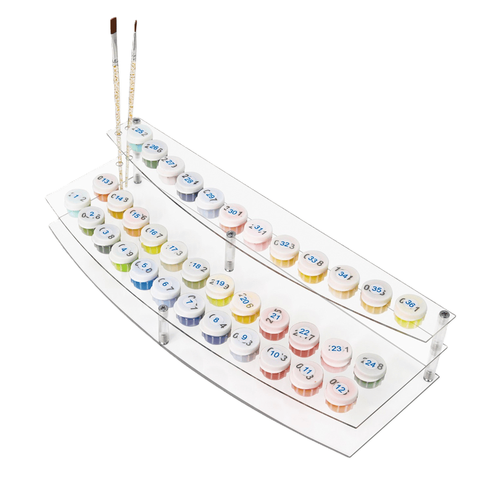 Paint & Brush Organizer | Accessories - Paint by Numbers Kit