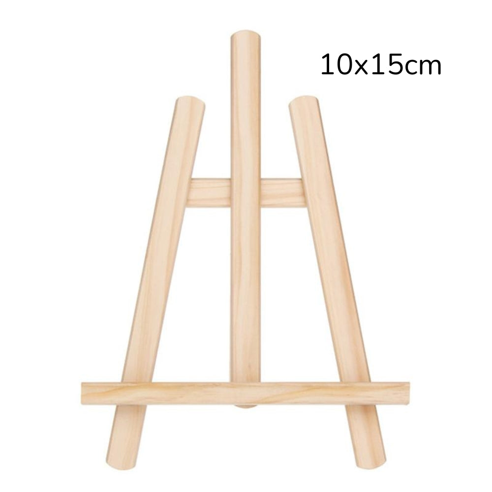 Mini Wooden Easel for Small Masterpieces - Detail 2