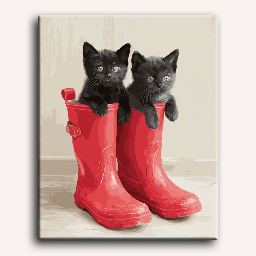 Cuddle Crew in Red Boots - Detail 2