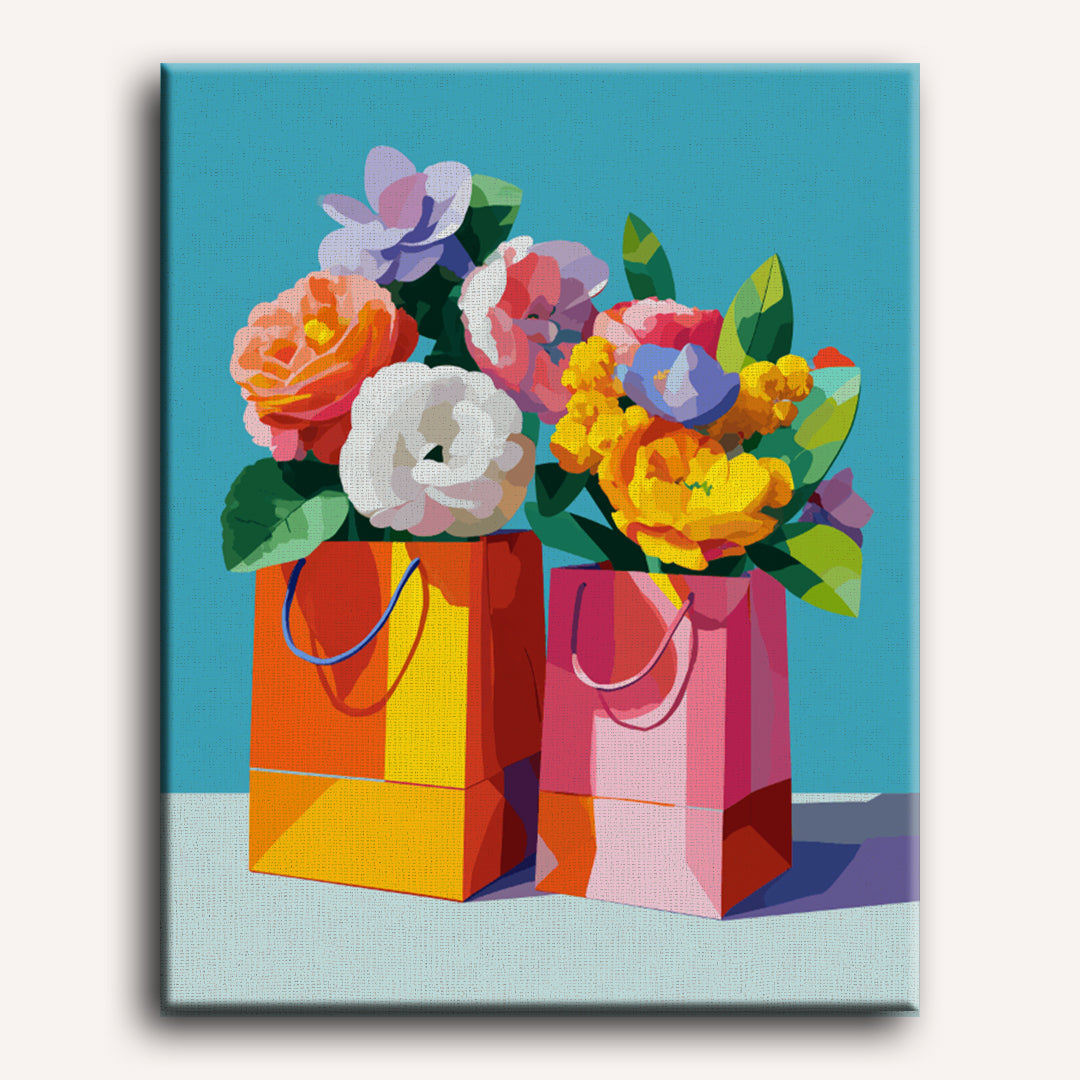 Blooming Gift: Paper Bag Florals - Detail 2