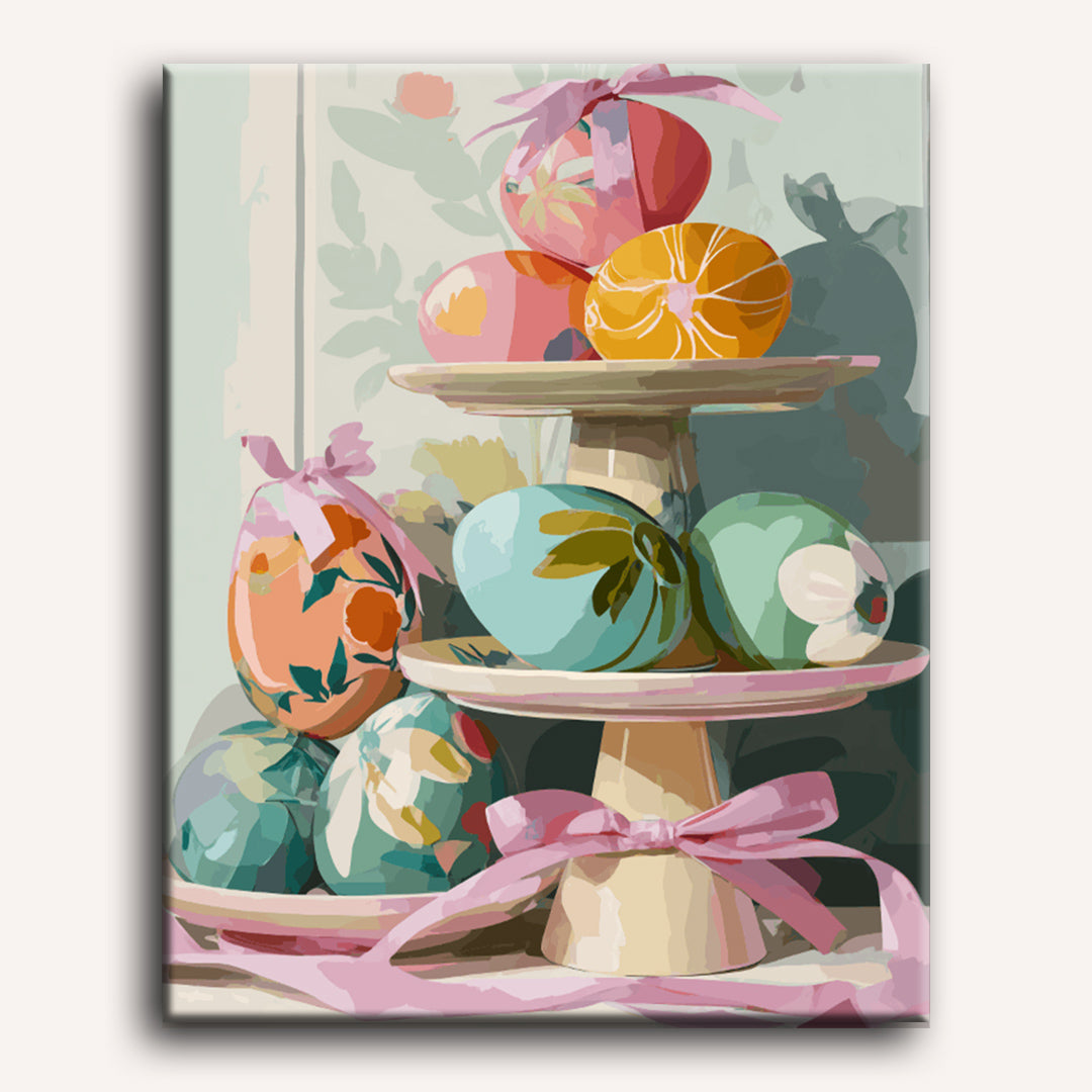 Pastel Easter Joy | Paint by Number - Detail 2