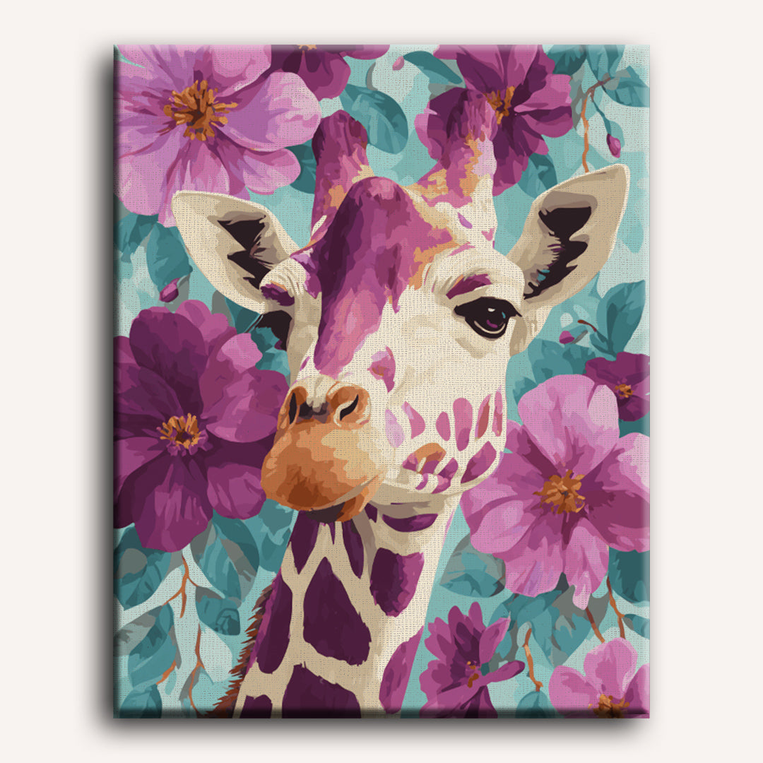 Mystic Purple Giraffe - Detail 2