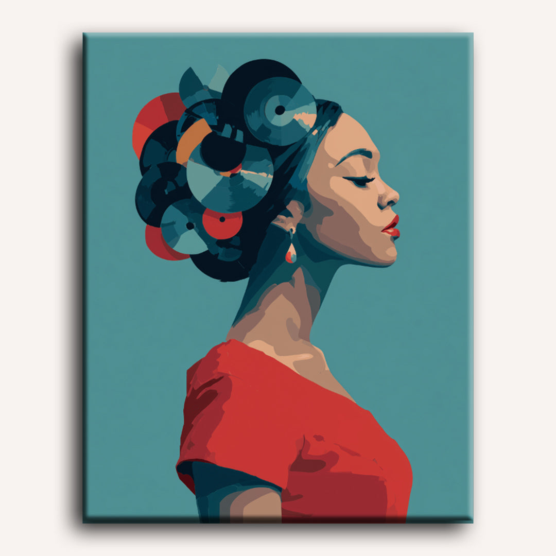 Queen of Soul | Paint by Number - Detail 2