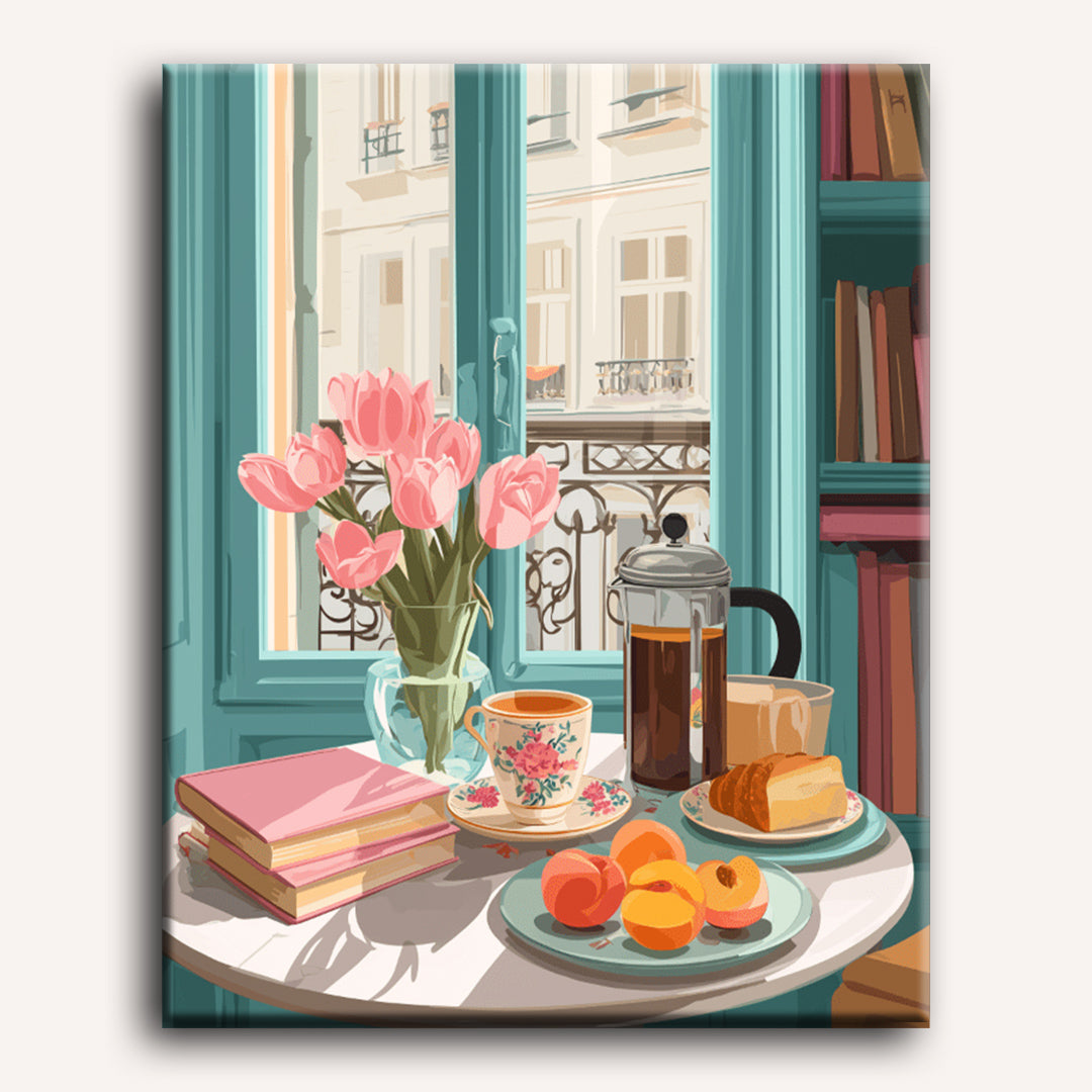 Balcony Bliss with Flowers - Detail 2