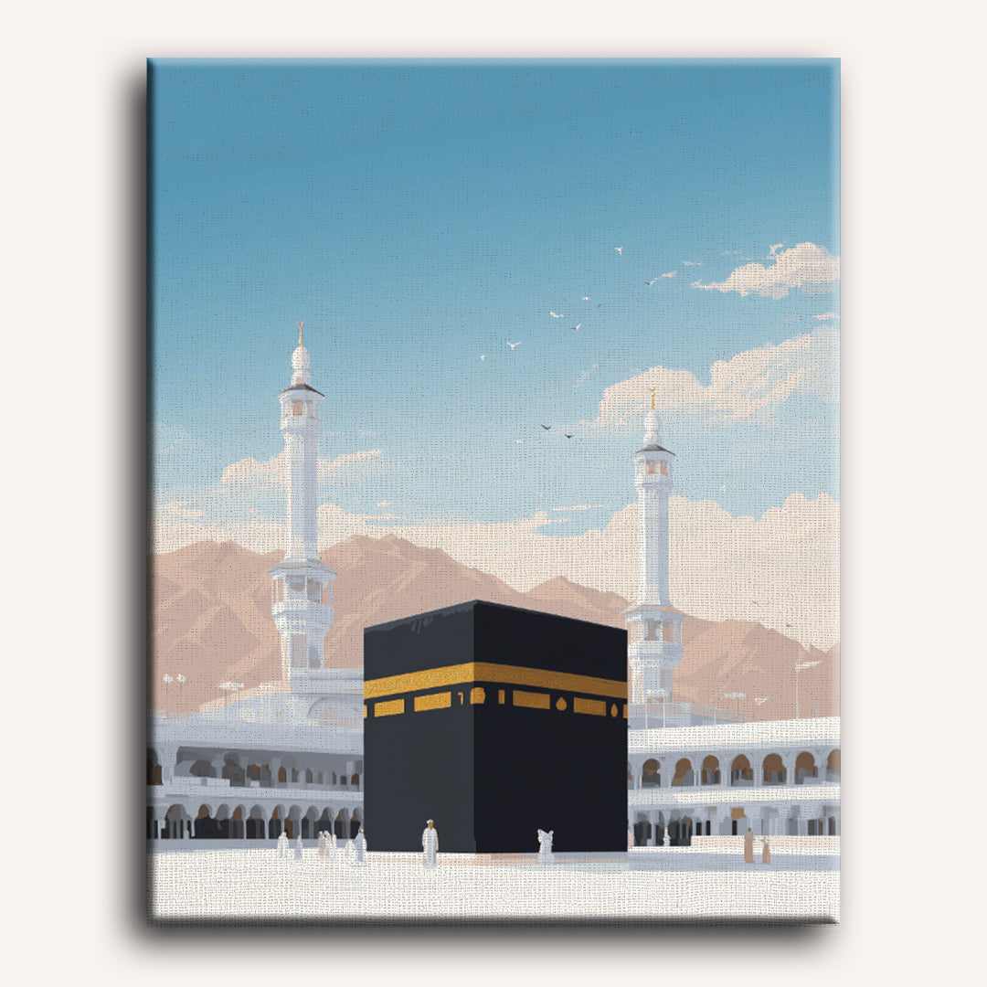 Sacred Mecca | Paint by Number - Detail 2
