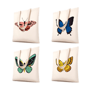 Whimsical Butterflies Tote – 4 Designs - Paint by Numbers Kit