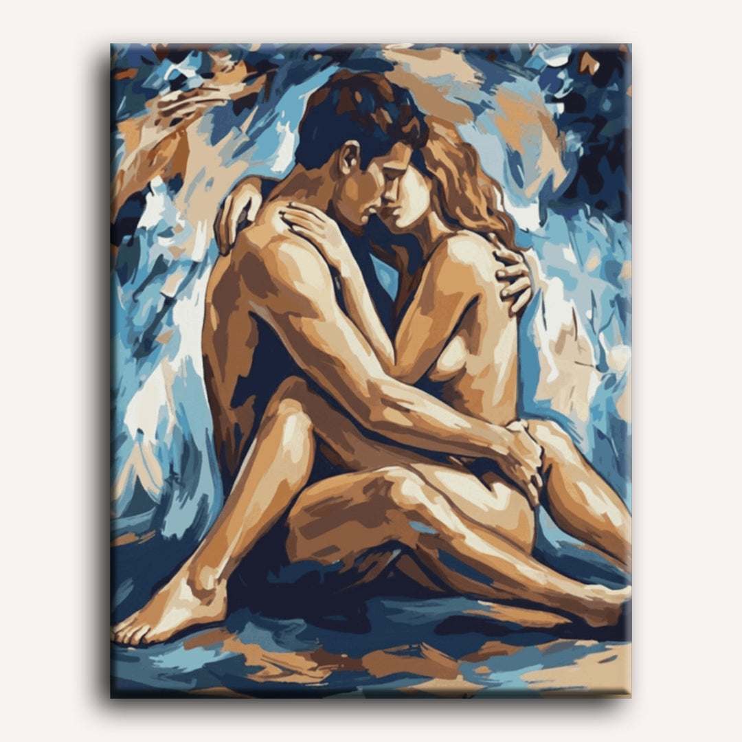 Romantic Couple in Abstract - Detail 2