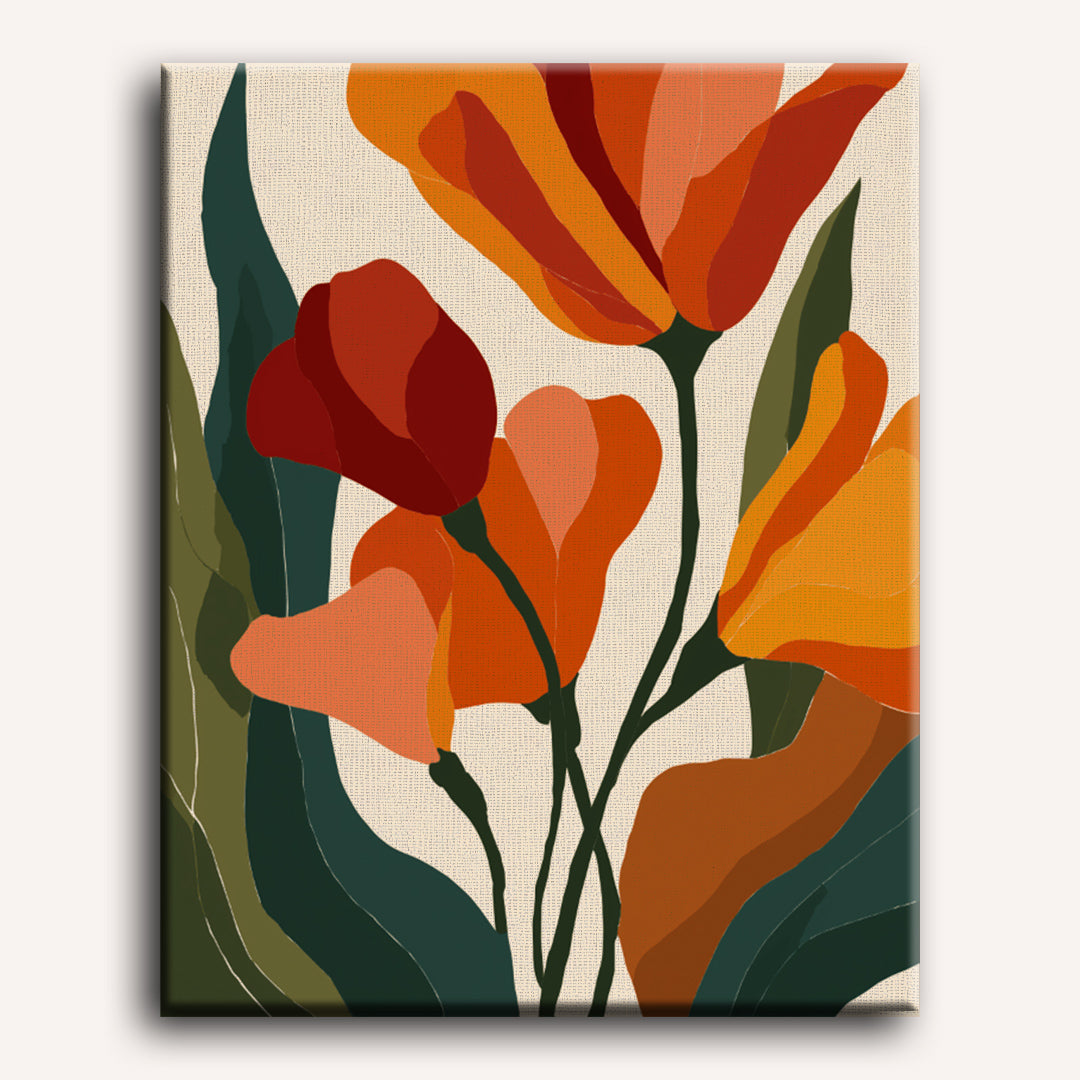 Tulip Shapes in Motion - Detail 2