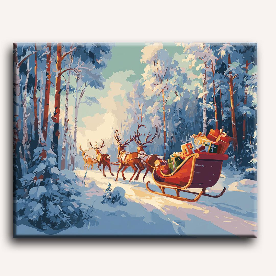 Reindeer Sleigh Ride - Detail 2