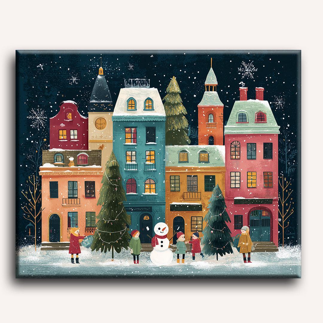 Winter Wonderland Snow Scene - Detail 2