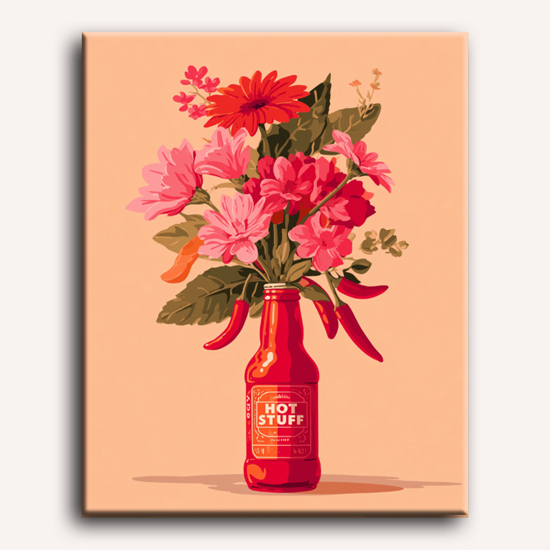Fiery Flower Bouquet - Detail 2