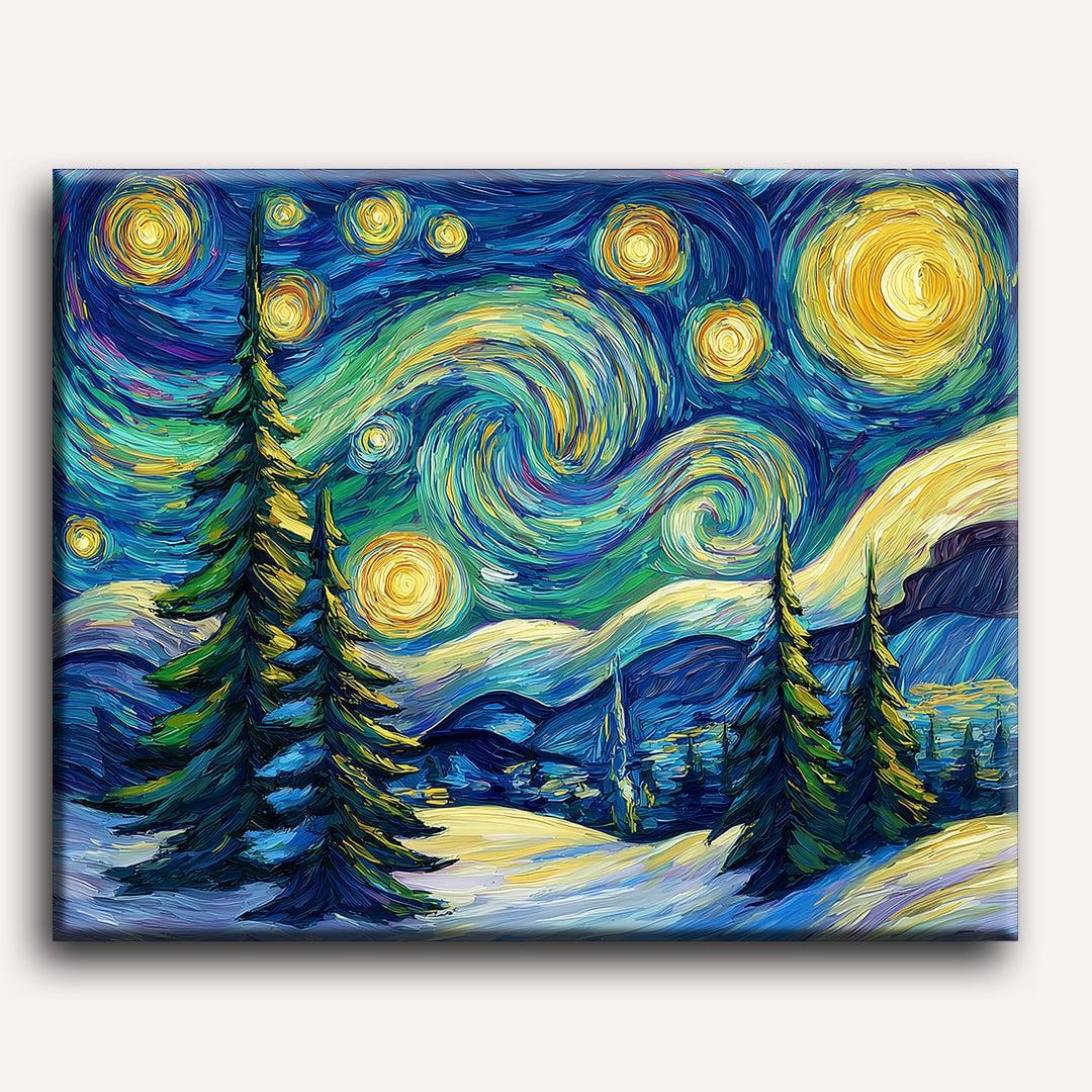 Starry Festive Night - Detail 2