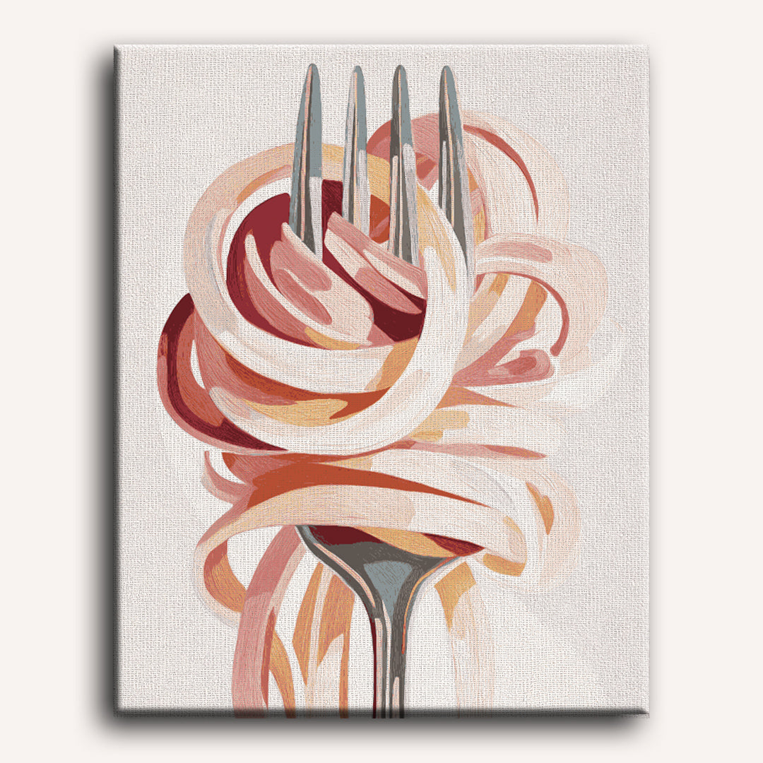 Twirling Pasta Delight - Detail 2