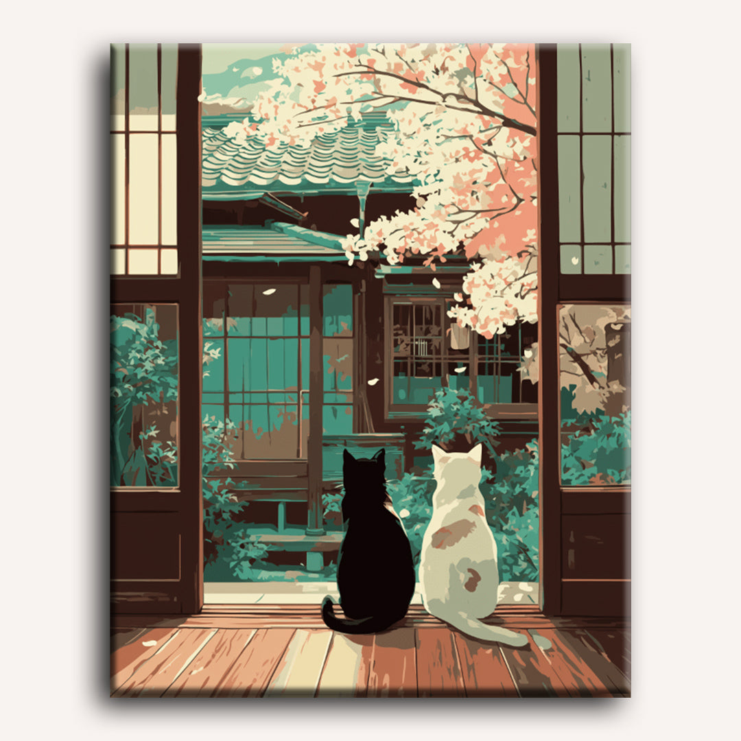 Sakura Cats in Japan - Detail 2