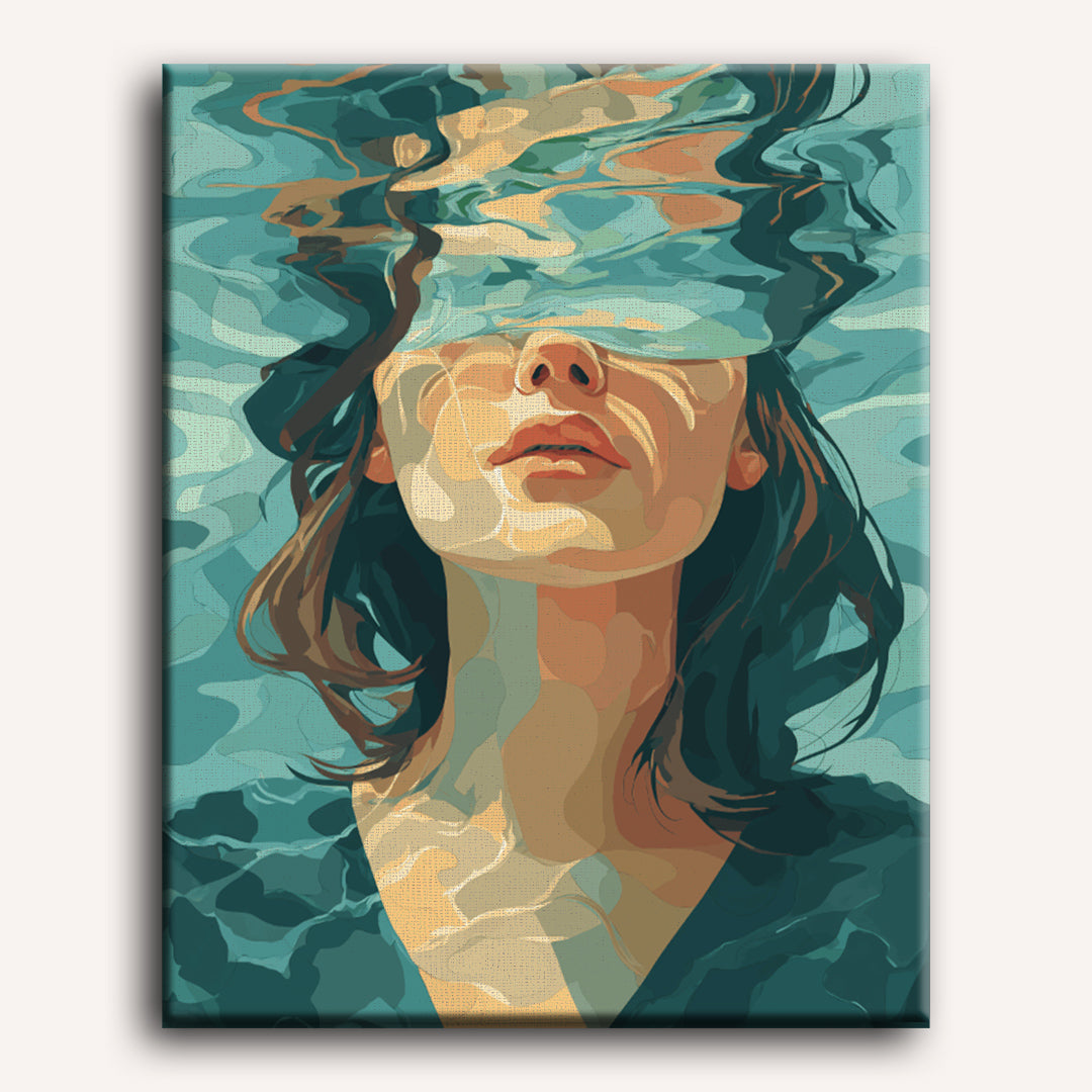 Reflective Underwater Scene - Detail 2