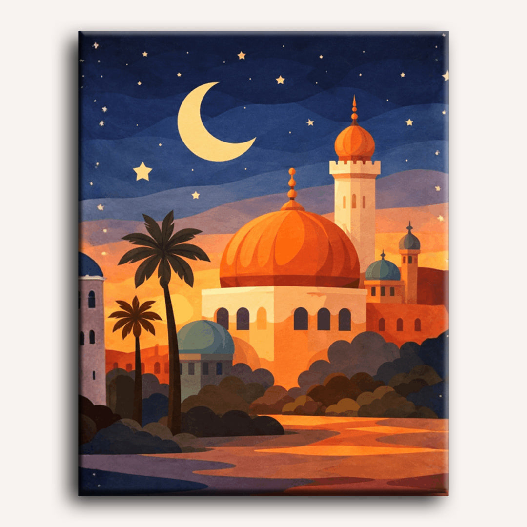 Nightfall Over the Crescent - Detail 2