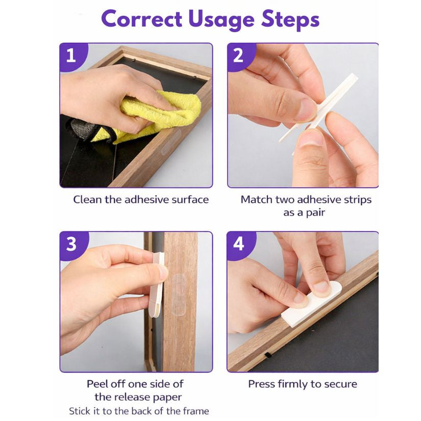 Self-Adhesive Hangers | Paint & Decor Easily - Detail 4