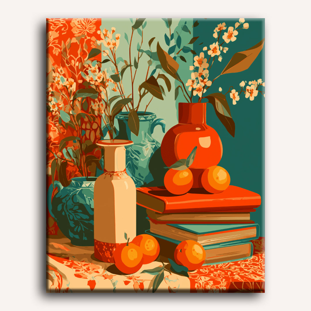 Vivid Still Life | Paint by Number - Detail 2