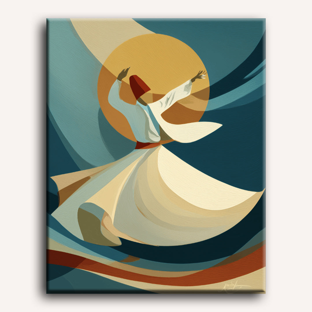 Dervish Dance of Colors - Detail 2