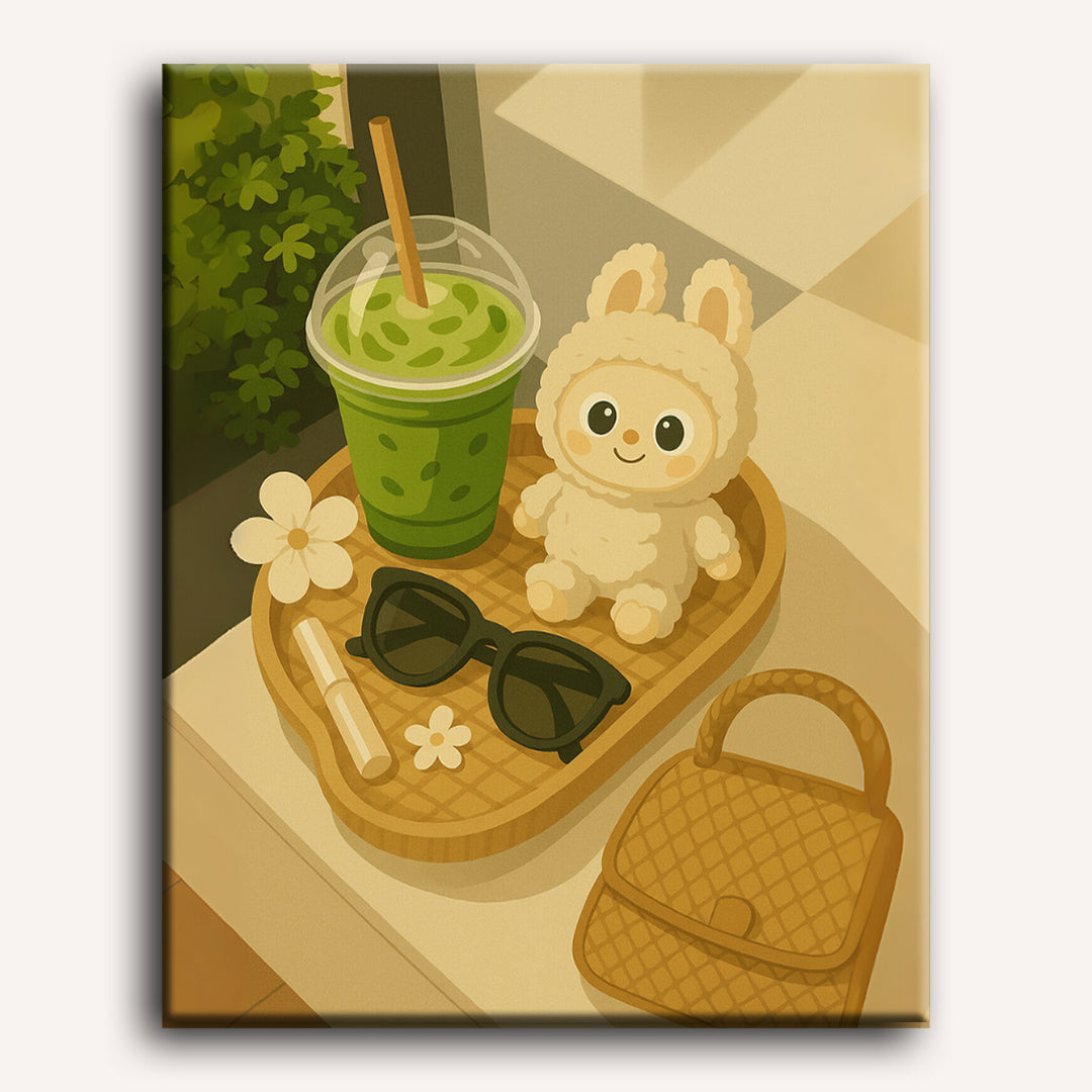 Matcha Mornings Paint Kit - Detail 2