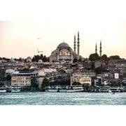 Istanbul Sunset Over the Bosphorus - Paint by Numbers Kit