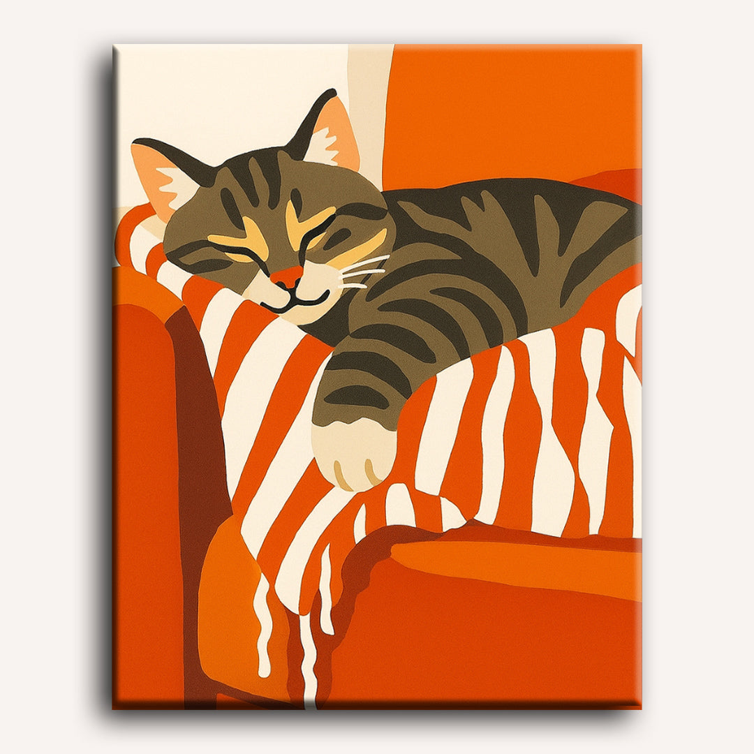 Cozy Cat Naptime - Detail 2