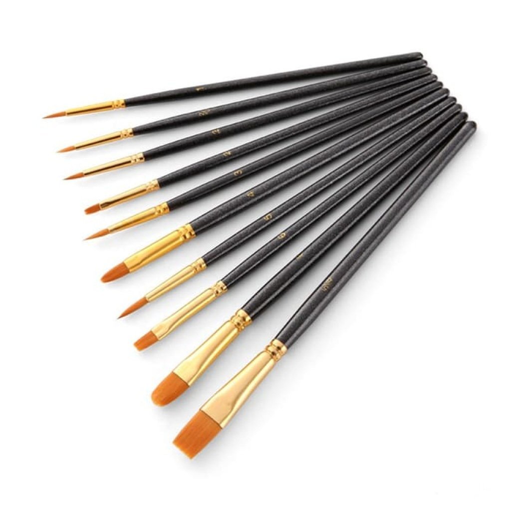 Complete 10-Piece Paintbrush Collection - Detail 3