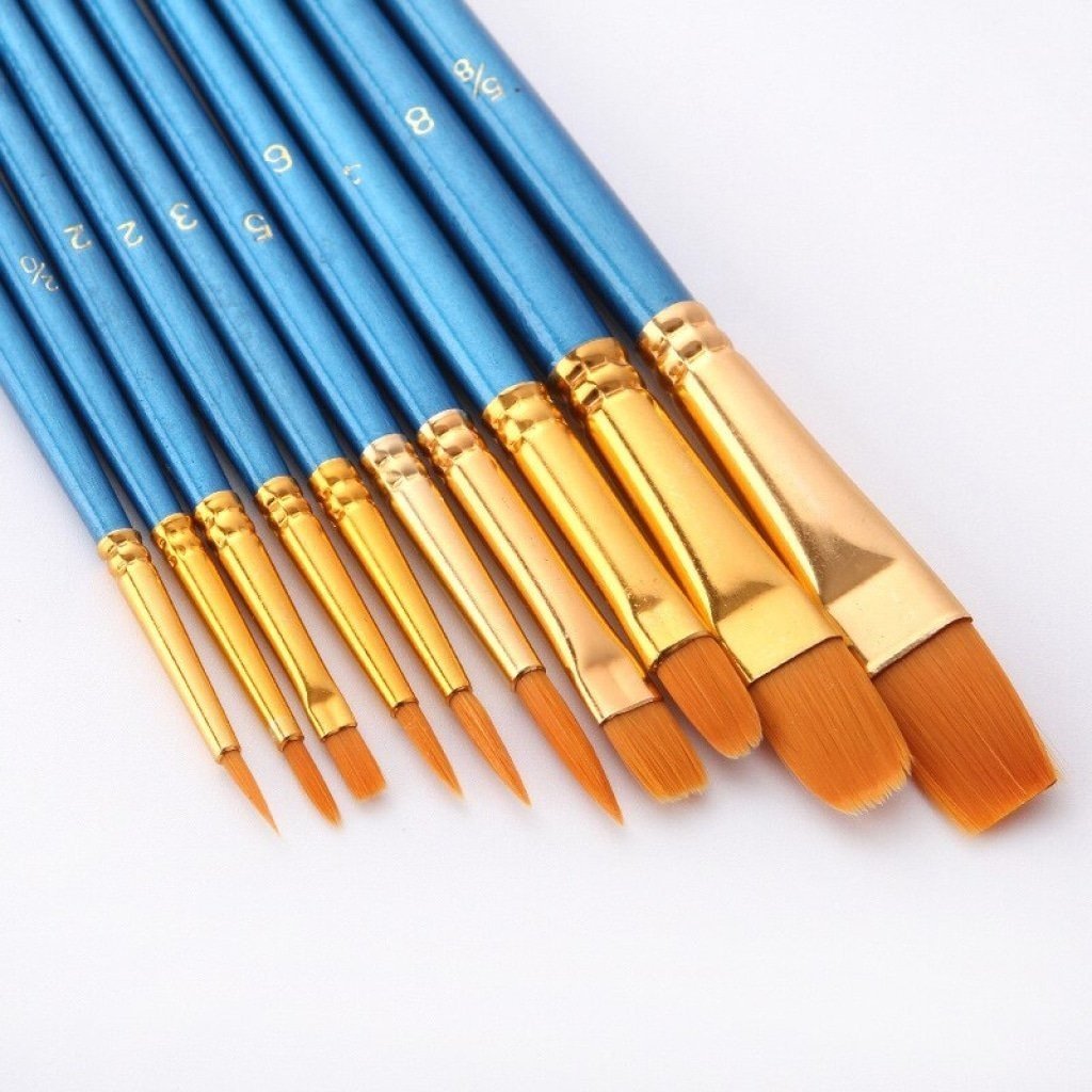 Complete 10-Piece Paintbrush Collection - Detail 4
