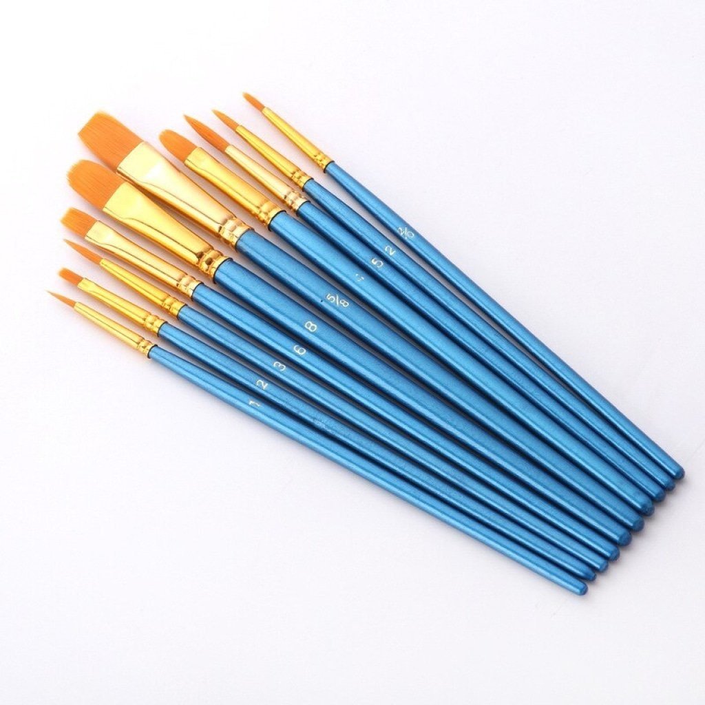 Complete 10-Piece Paintbrush Collection - Detail 5
