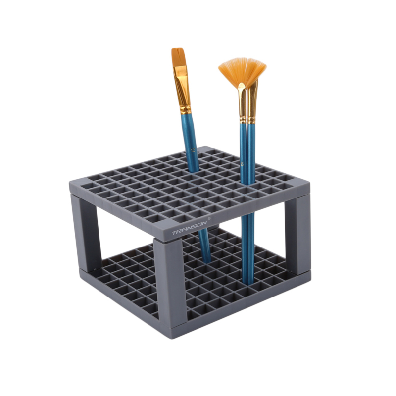 Square Paintbrush Holder Organizer - Paint by Numbers Kit