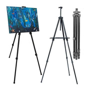 Folding Aluminum Easel for Artists - Paint by Numbers Kit