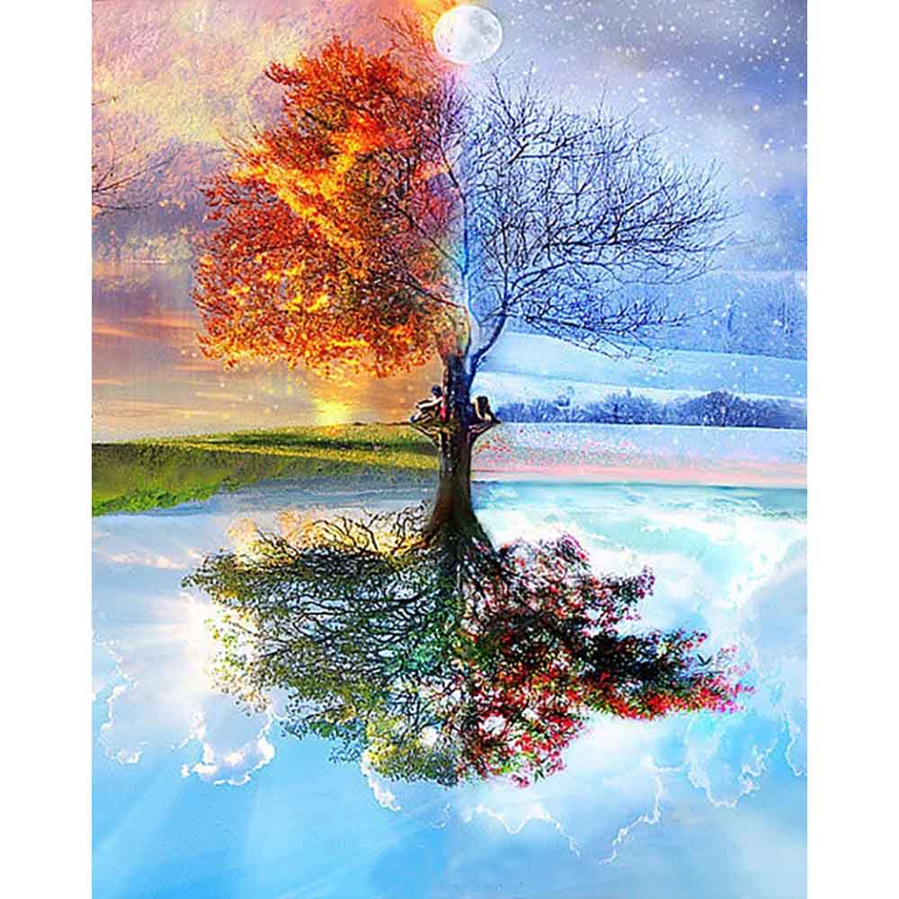 Seasons in Bloom - Paint by Numbers Kit
