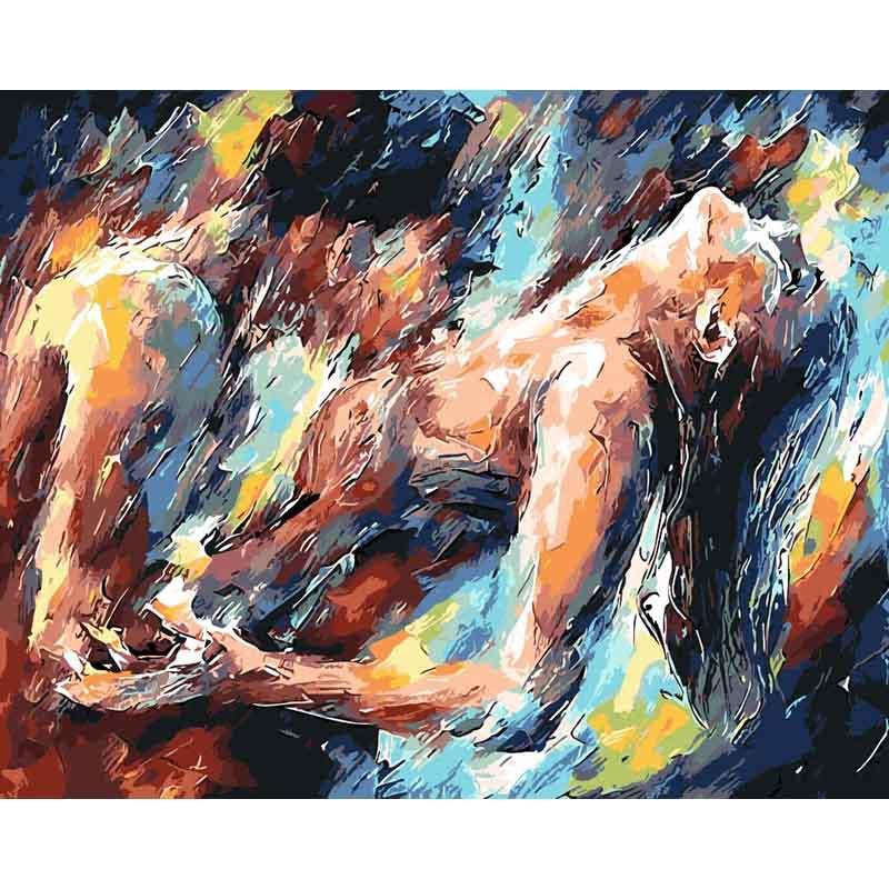 Lovers in Harmony - Paint by Numbers Kit