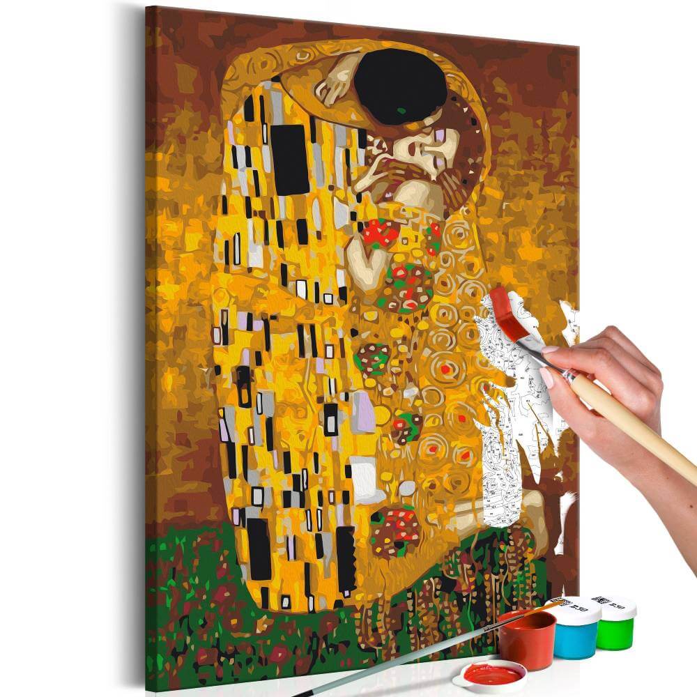 Klimt's Embrace | Paint by Numbers - Paint by Numbers Kit