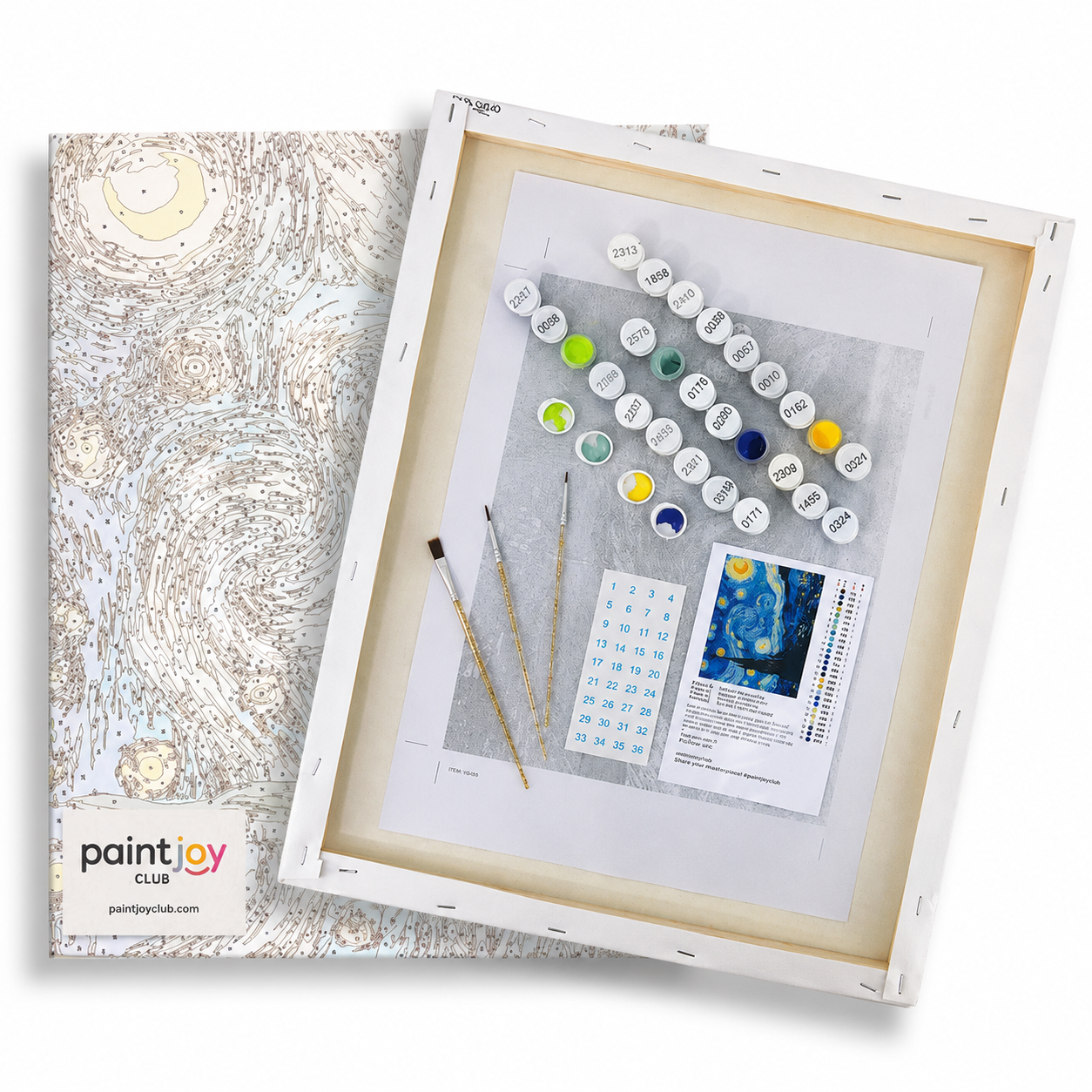 Serene Winter Village Scene