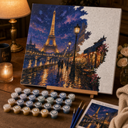 Paris at Night Paint by Numbers Kit