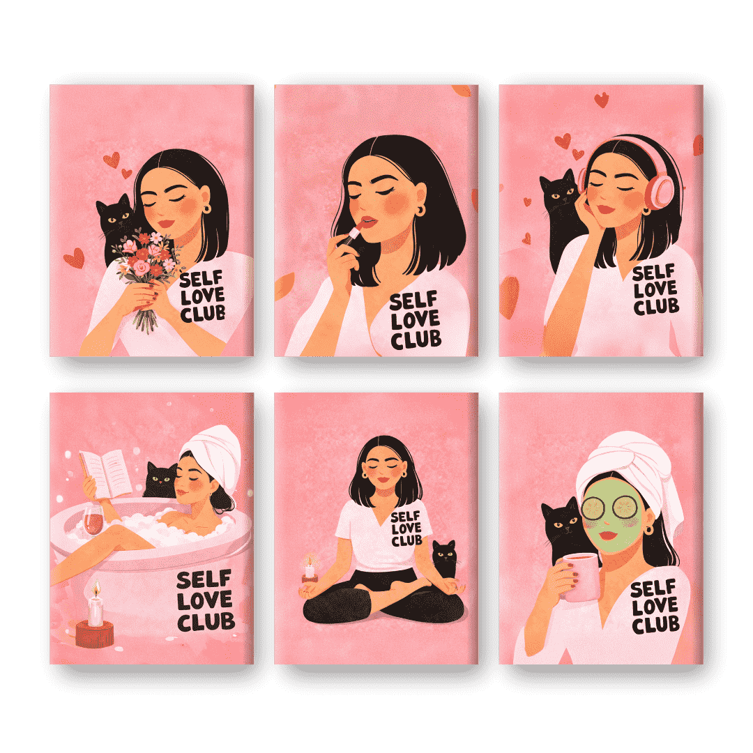 Self-Care Sanctuary Mini Set - Paint by Numbers Kit
