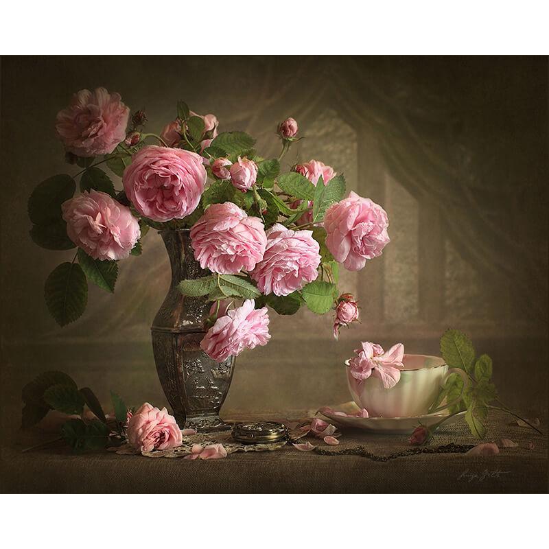 Falling Blooms - Paint by Numbers Kit