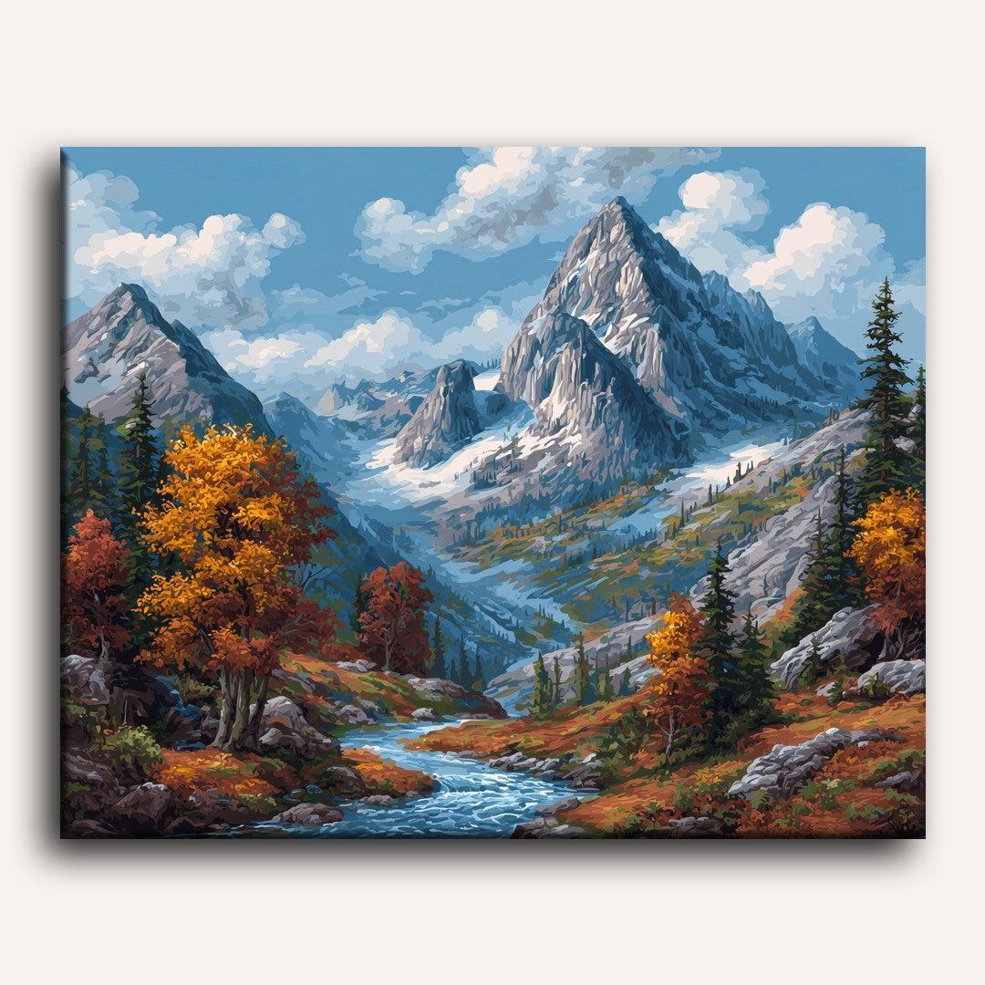 Autumn Mountain Vista - Detail 2